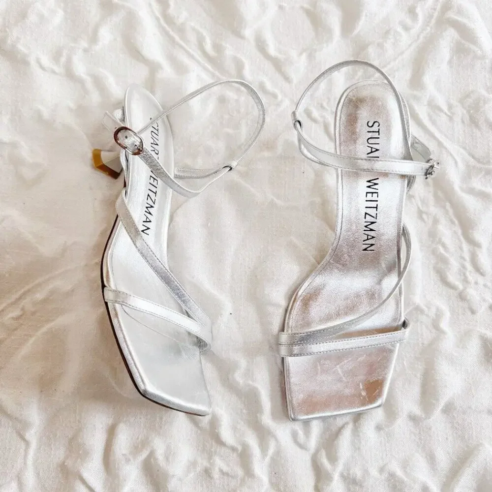 Stuart Weitzman Oasis Slingback Sandal Size 7.5